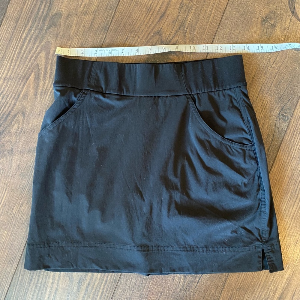 Black Women's Skort